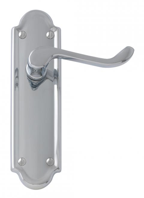 Stafford Lever on Backplate berkeley latch handle